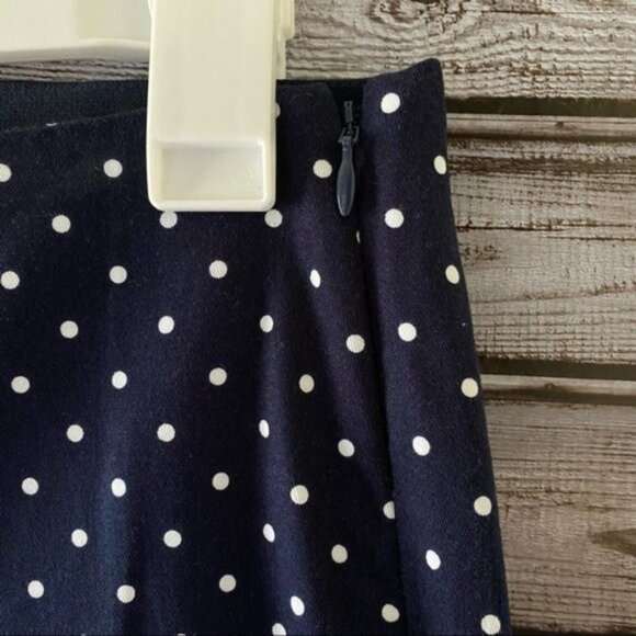 Old Navy Navy Women's Polka-Dot Ankle Pants Size 4 - Picture 4 of 9